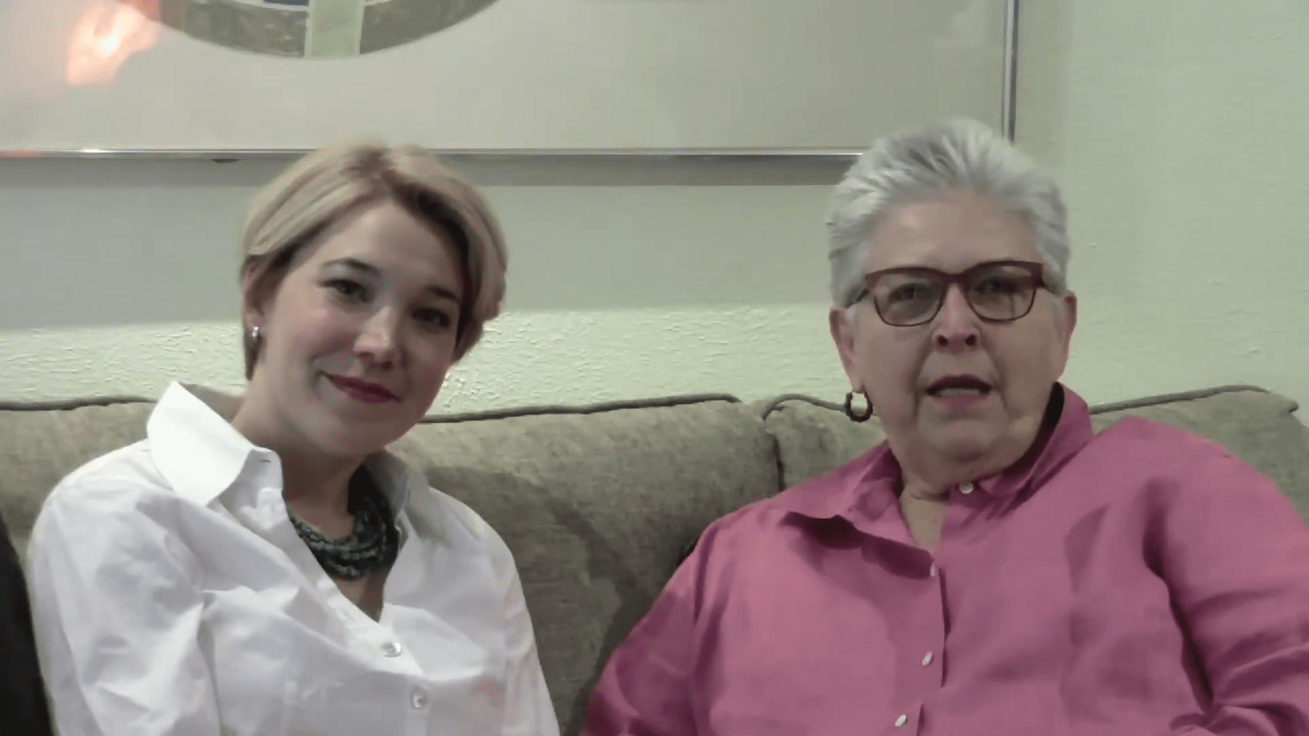 Carol Kirkpatrick and Susannah Biller in conversation.